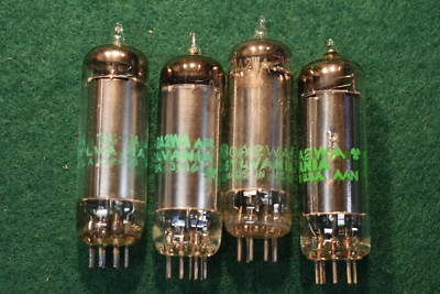 0A2WA Sylvania NOS NIB Audio Receiver Radio Vacuum Tubes Lot of Four
