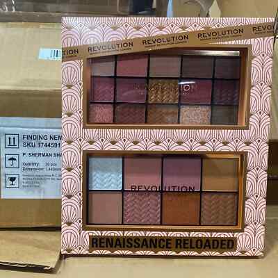 Revolution Makeup London Renaissance Reloaded Face & Eye Set Eyeshadow, Blush