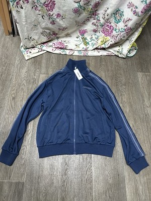 iets frans  Marineblaues Herren-Sweatshirt mit Reißverschluss   UK-Größe M (Grube zu Achsel 58 cm)   neu
