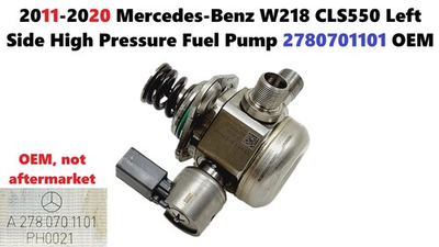 #ad 2011 2020 Mercedes Benz W218 CLS550 Left Side High Pressure Fuel Pump 2780701101 $120.00