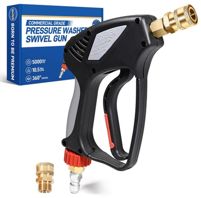 #ad Pressure Washer Gun Short Power Washer Gun Commercial 5000 PSI 10.5 GPM ... $53.99