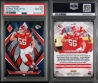 2024 Panini Phoenix Football Celestial George Karlaftis #62 PSA 10