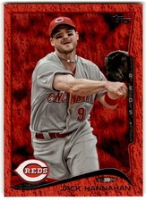 Jack Hannahan 2014 Topps Red Hot Foil #80 Cincinnati Reds