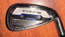 Cobra Max TecFlo Iron Flex Steel Shaft Men  s Golf Clubs - 6 9 P - U PICK