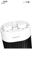 Amazon 3 Speed Oscillating Portable Tower Fan with Timer 45 Watt White Brand New