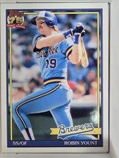 Robin Yount 2026 Topps Series 1 75th Anniversary Milwaukee Brewers #T91-32