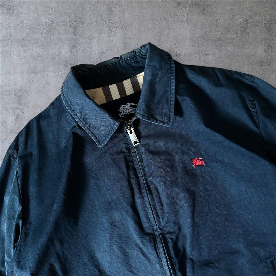 Burberry London Short Harrington Jacket Logo Cotton Size L For Men thumbnail 19