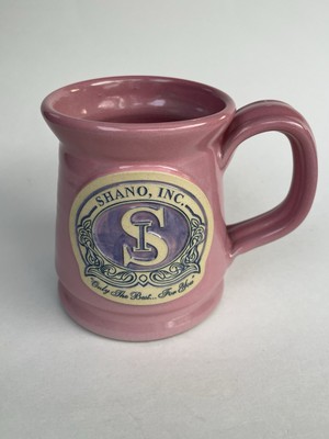 Deneen Pottery Coffee Mug Hand Thrown Mauve And Purple Only The Best For You