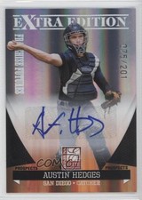 2011 Donruss Elite Extra Edition 75/201 Austin Hedges #28 Auto 0p8