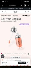 KIKO MILANO 3D Hydra Lipgloss Natural Rosewood Shine Moisturizing 6.5ml