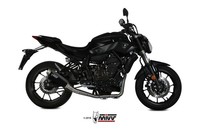 Mivv Gppro Auspuff Komplettanlage Schwarz Passend FüR Yamaha MT-07 2014-2020