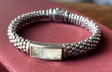 Caviar Lagos Sterling Silver Quartz Bead Bracelet