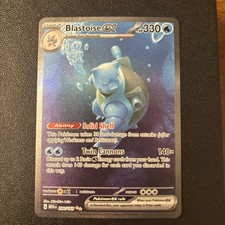 Blastoise EX #200/165 - 2023 Pokemon SV 151 Illustrazione Speciale Rara - NM