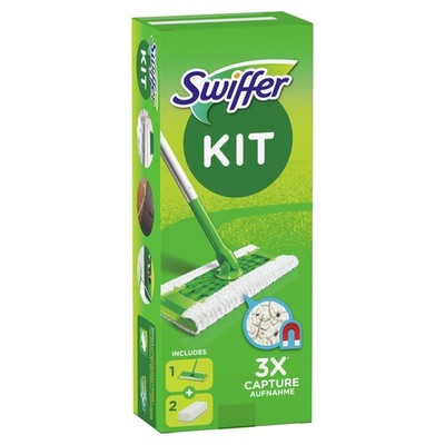 Swiffer Bodenwischer Starterset 1 1 stück (1er Pack), Grün,weiß 