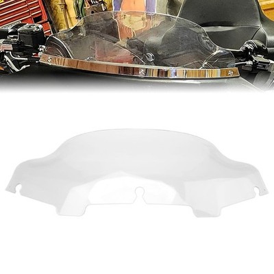 Motorcycle 6'' Wave Fairing Windshield Windscreen For Harley Street Glide FLHX 06