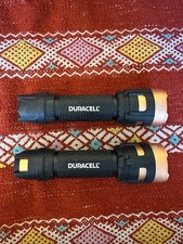 Duracell Durabeam Ultra LED Flashlight 550 Lumens Aluminum Lot Of 2 Tested Works