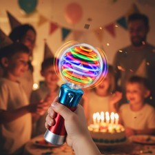 LED Magic Ball Wand   Engaging Light Up Spinner for Kids' Parties  Gifts