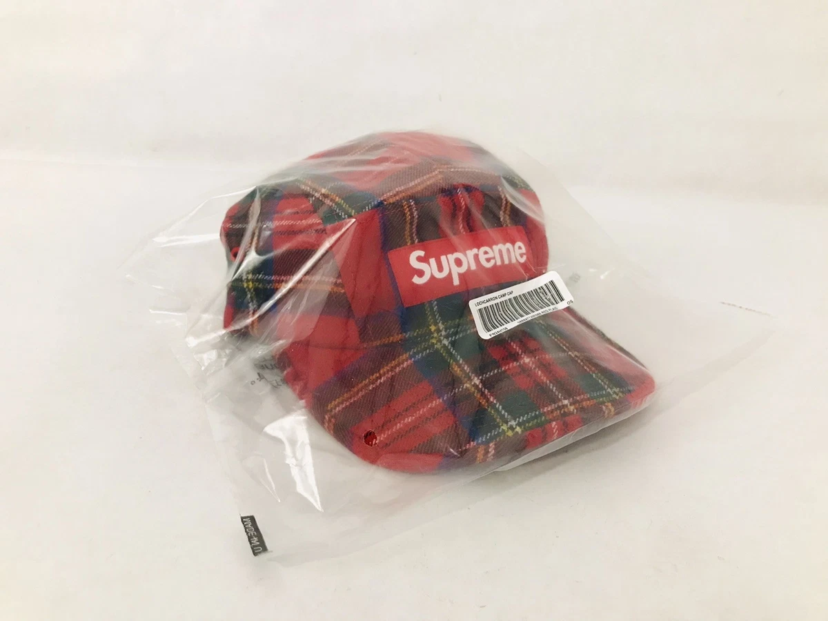 Supreme Plaid Camp Cap for sale - eBay