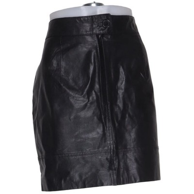 Rock'n Blue, Rock, Größe: 44, Schwarz, Leder/Polyester, Einfarbig, Damen #ihI