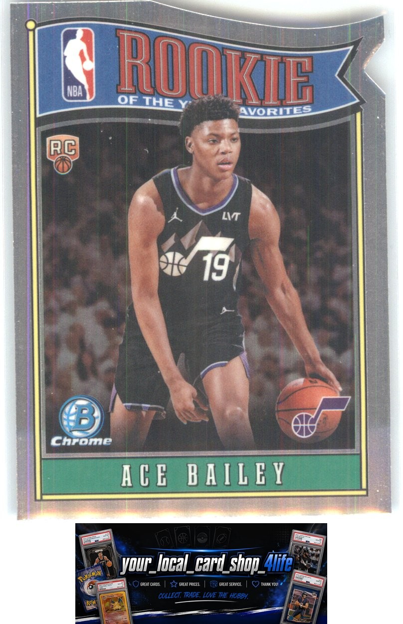 2025-26 Bowman Chrome Rookie of the Year Favorites #RY-5 ACE BAILEY RC
