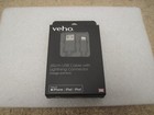 VEHO 20cm USB CABLE WITH LIGHTNING CONNECTOR VPP-601-20CM - BLACK - NEW