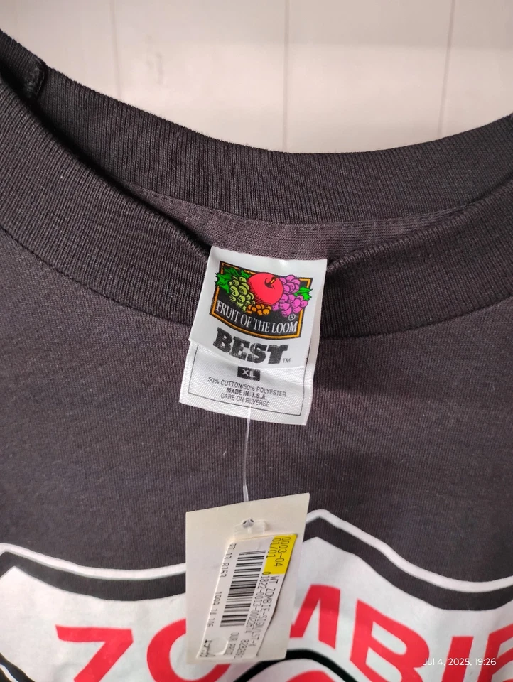 Camiseta MUY RARA/DIFÍCIL DE ENCONTRAR/De colección '96 Freakazoid Heaven 88 Zombie 666 Rd Sign/Nueva/Nueva Foto 4 de 4