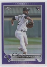 2022 Topps Chrome Update Purple Refractor Anderson Severino #USC22 17ht