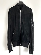 Rick Owens Bomber Jacket Suede RU18S5791-LB S...