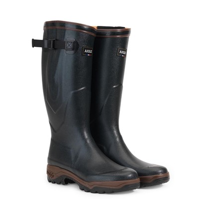 Aigle Men's Wellie Boots Parcours 2 Vario Bronze Hunting Fishing Wellington Boot
