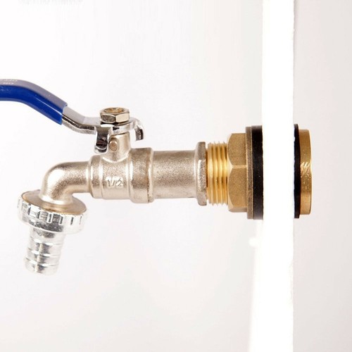 Connection Water Tank Connection Connector Or Rain Set Tank Water 1/2 2PCS 3/4 - Picture 23 of 58