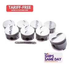 Icon Pistons Ic822.030 Set Of 8 Aluminum Mopar 440 Forged Ft Piston Set 4.350