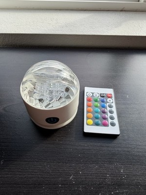 LED Wave Lamp Multicolor Remote Control 16 Colors Changing USB-C Night Light