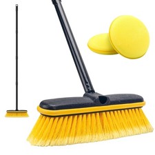Car Wash Brush with Long Handle, 55'' Vehicles Exterior Washing Supplies, Sof...
