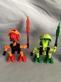 Lego set TURAGA 8540 8541 8542 8543 8544 8545 100% complete BIONICLE VINTAGE