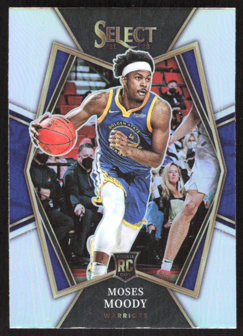 238G 2021-22 Panini Select #187 Moses Moody Silver Prizms