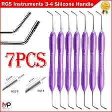 RGS 3-4 Dental Crown Preparation Instrument Silicone Handle Ceramic Restoration