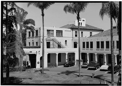 U.S. Naval Hospital,Park Boulevard,Balboa Park,San Diego,California,CA,HABS,2