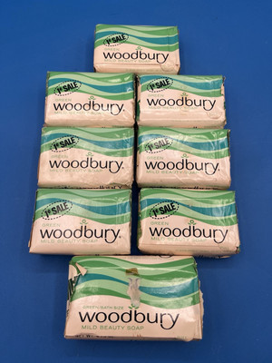 Woodbury Fresh Green Beauty Soap Lot Of 8 Bars In Package NOS