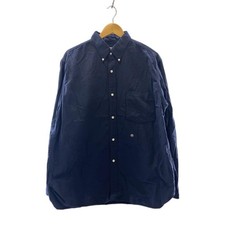Nanamica Nylon Shirt Navy Plain L Used