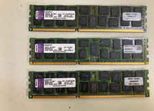Lot of 3 Kit Kingston 16GB PC3-10600 DDR3-1333MHz ECC Reg KTD-PE313Q8LV3/48G