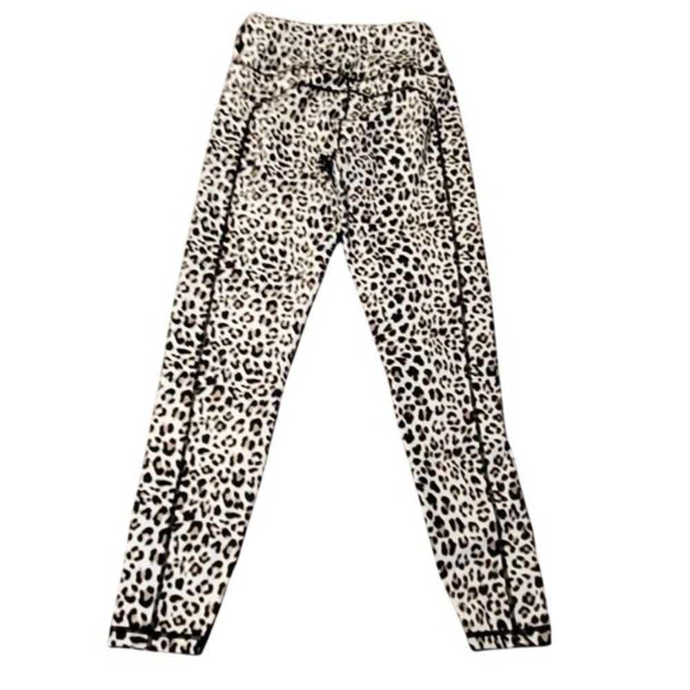 OUGES Women Leopard Print Leggings Athletic Worko… - image 2