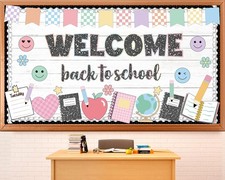 Composition Notebook Bulletin Board Welcome Back to School Classroom Bulletin...