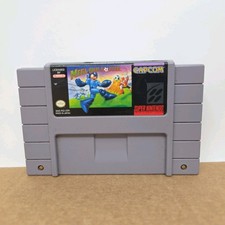 Mega Man Soccer SNES Game Authentic, tested and works