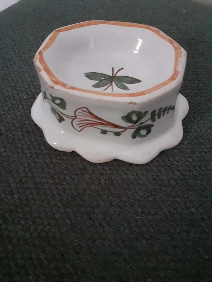 Salière Et Poivrier Anciens En Marbre Vintage - Hauteur 9cm - Occasion