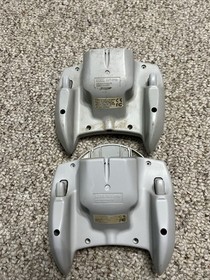 Sega Dreamcast Lot Of 2 Controllers Outer Shell Only For Parts Or Replace