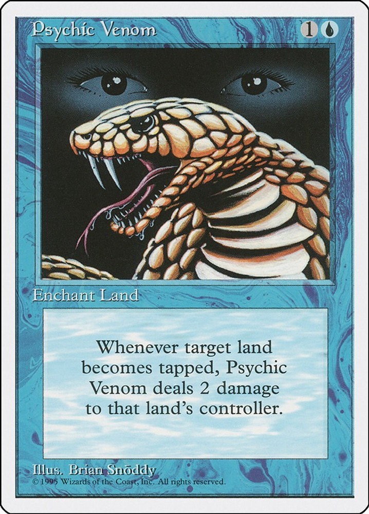 NM - Psychic Venom 4ED - 96 Fourth Edition