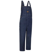 NWT Red Kap Men's Denim Bib Overalls Size 50x32 Heavyweight Cotton