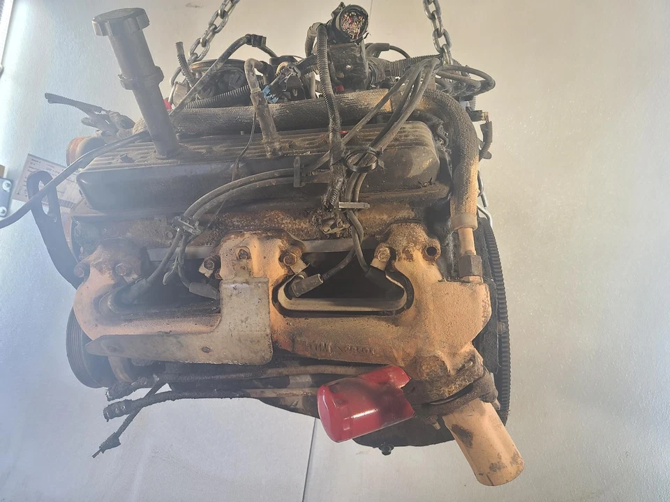 Used Engine Assembly fits: 1998 Gmc 2500 pickup 5.7L VIN R 8th digi Foto 2 de 4