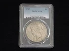 1925 Peace Silver Dollar PCGS Graded AU50 #43978930 NICE!