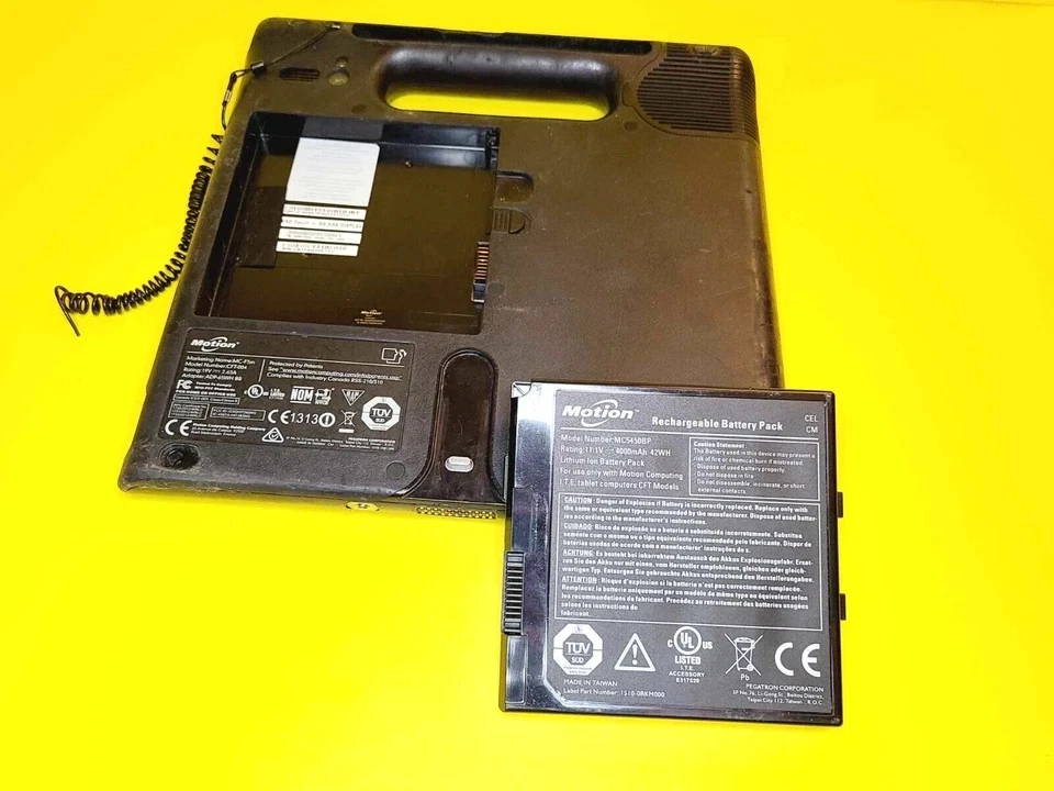 *100% UNTESTED* GENUINE MOTION MOBILE COMPUTING RUGGED TABLET PC MC-F5M CFT-004 - Image 3 of 4